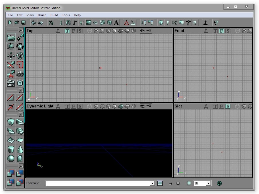 Unreal Postal 2 Editor