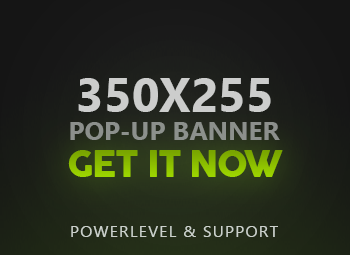 350x255 Pop Up Banner Marketplace [Powerlvl & Support]
