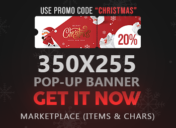 350x255 Pop Up Banner Marketplace [Items & Chars]